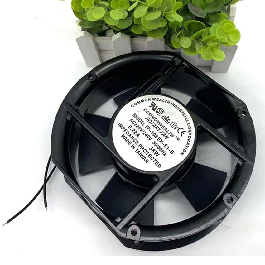 ROTARY FAN FP-108EX-S1-B 17251 172x150x51mm 220V 38W Cabinet Metal Heat-Resistant Cooling Fan