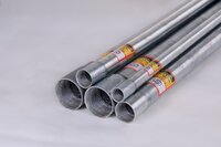 Hot Dipped Galvanized Steel Pipe - Color: Sliver