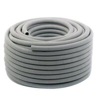 90mm Pvc Corrugated Pipes - Color: Black
