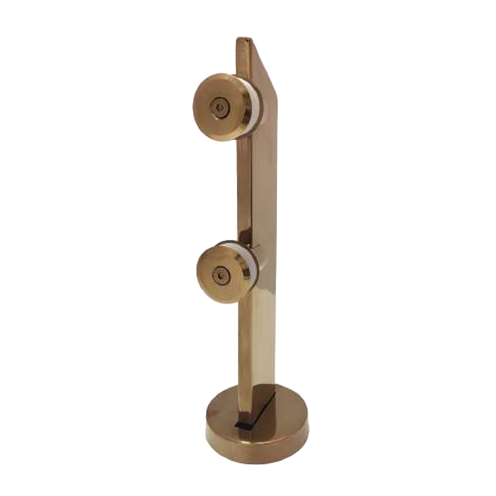 SP-0008 10X50mm F Bracket Regular Glass Railing Spigot
