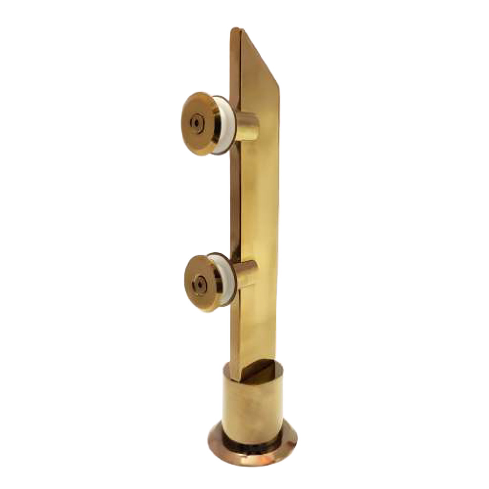 Sp-0009 10X50Mm F Artistic Bracket Glass Railing Spigot - Color: Rose Gold
