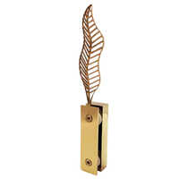 Wsp-0012 Rectangle Leaf Glass Holder - Design: Mordern
