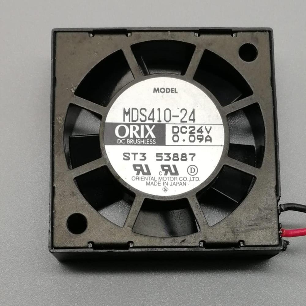 ORIX MDS410-24 Axial Fan 24V-0.09A DC Brushless Air Cooling Fan 3000 RPM 40 * 40 * 10mm 2Wire