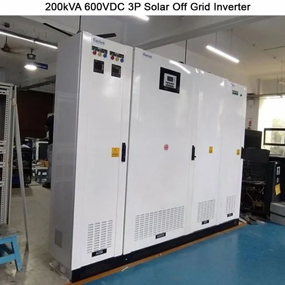 200Kva 600Vdc 3P Solar Off Grid Inverter - Application: Commercial