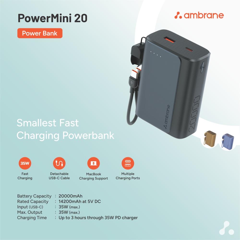 Ambrane Power Mini 20 - Android Version: All Android Versions