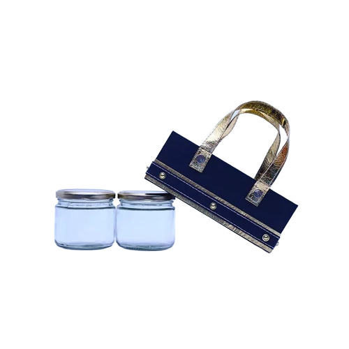 Navy Blue Decorative Gifting Basket - Dimension (L*W*H): 20.3 X 10.2 X 7.6 Centimeter (Cm)