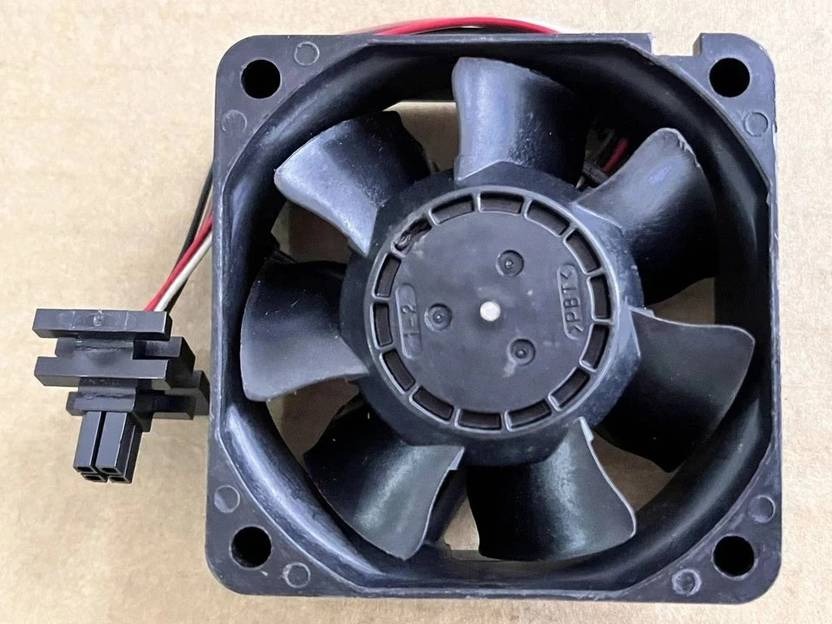 NMB-MAT 06025SA-24R-BU Axial Fan 24V-0.15A DC Brushless Air Cooling Fan 6025 Pin Fan with Heat Sinks All in one Cooler  (Black)
