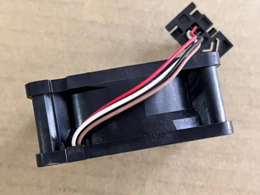 NMB-MAT 06025SA-24R-BU Axial Fan 24V-0.15A DC Brushless Air Cooling Fan 6025 Pin Fan with Heat Sinks All in one Cooler  (Black)