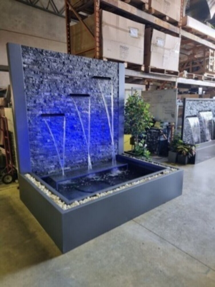 Marble Wall Fountain - Color: Black