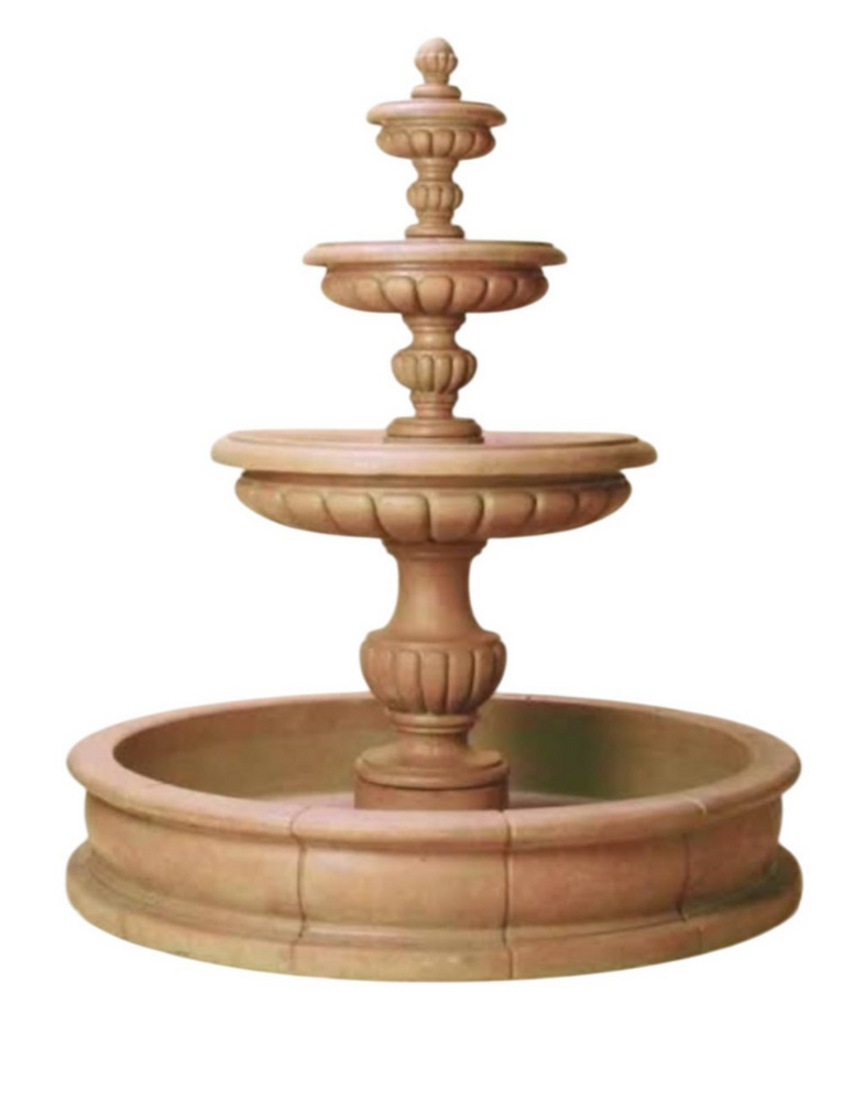 Sand Stone Marble Fountain - Color: Beige