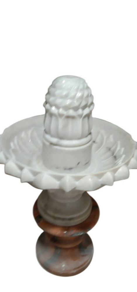 Indoor Marble Water Fountain - Color: White