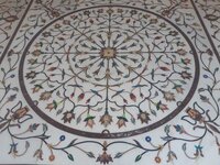 Floor Marble Tile - Color: Multi Color