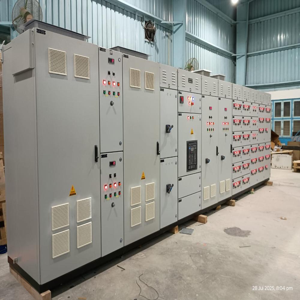 Electrical Control Panel Board - Material: Metal Base