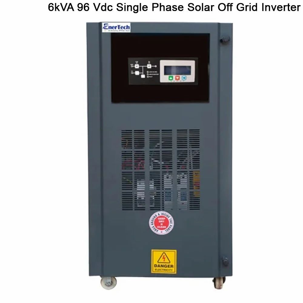 Enertech 6kVA 96 Vdc Single Phase Solar Off Grid Inverter