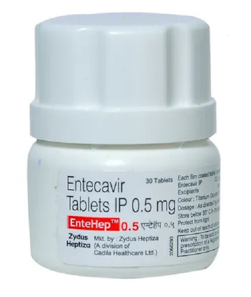 Entehep 0.5mg Tablets