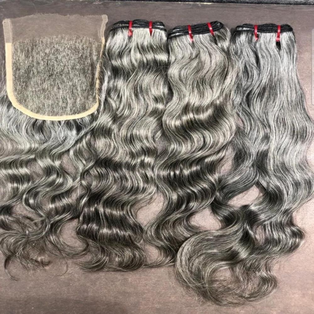 Indian Weft Human Hair - Color: Black