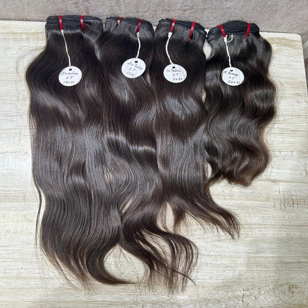 Indian Weft Human Hair - Color: Black