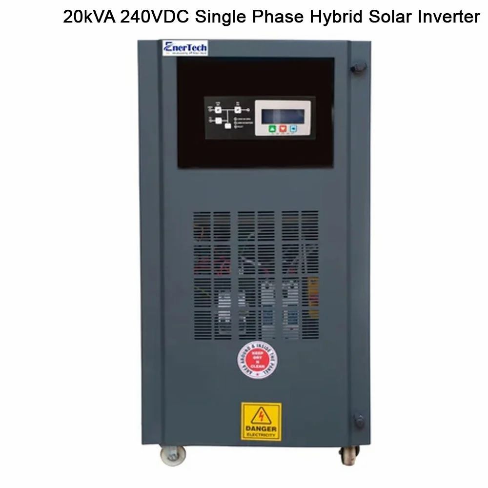 20Kva 240Vdc Single Phase Hybrid Solar Inverter - Application: Commercial