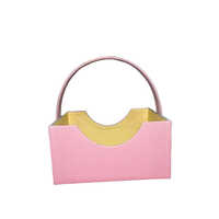 Plain Leather Basket