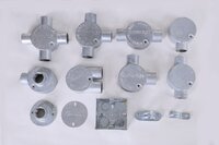 Gi Junction Box - Color: Sliver