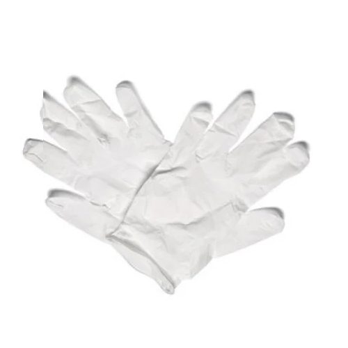 White Latex Examination Gloves - Feature: Disposable