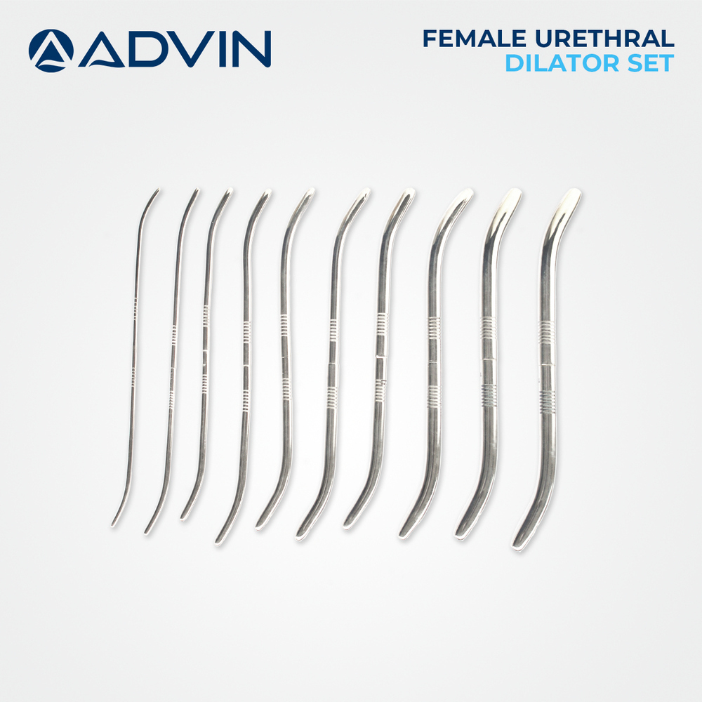 Female Urethral Metal Dilator SET Advin