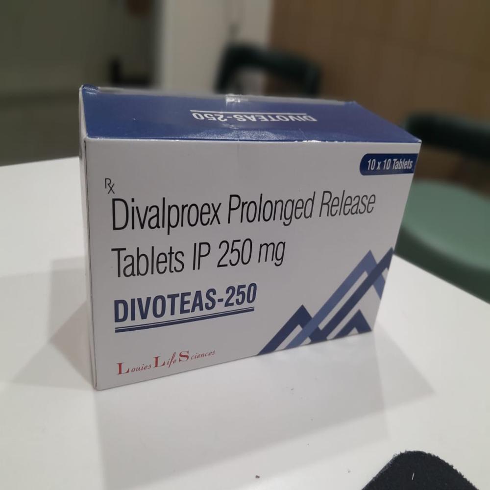 divalproex sodium 250 mg tablet