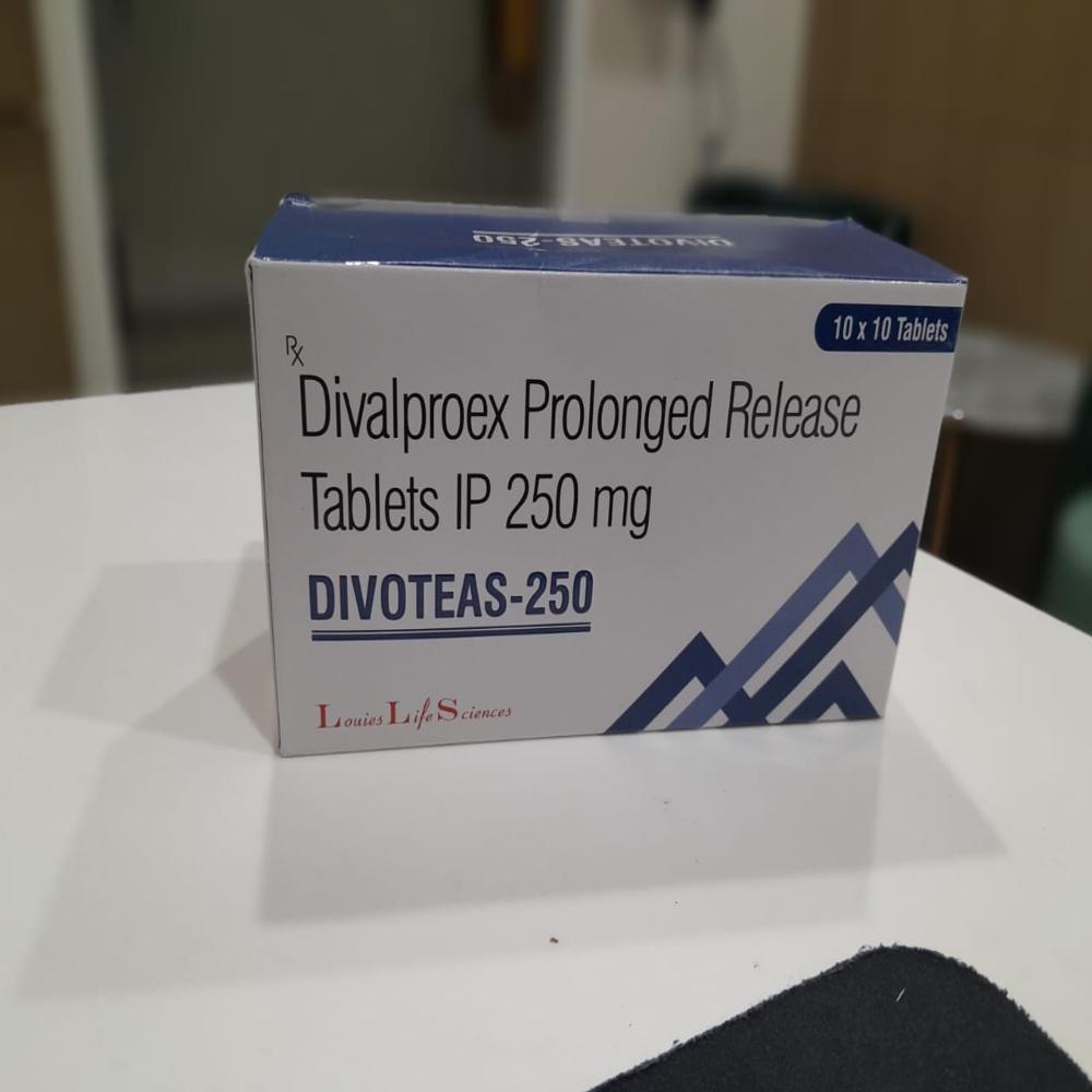 divalproex sodium 250 mg tablet
