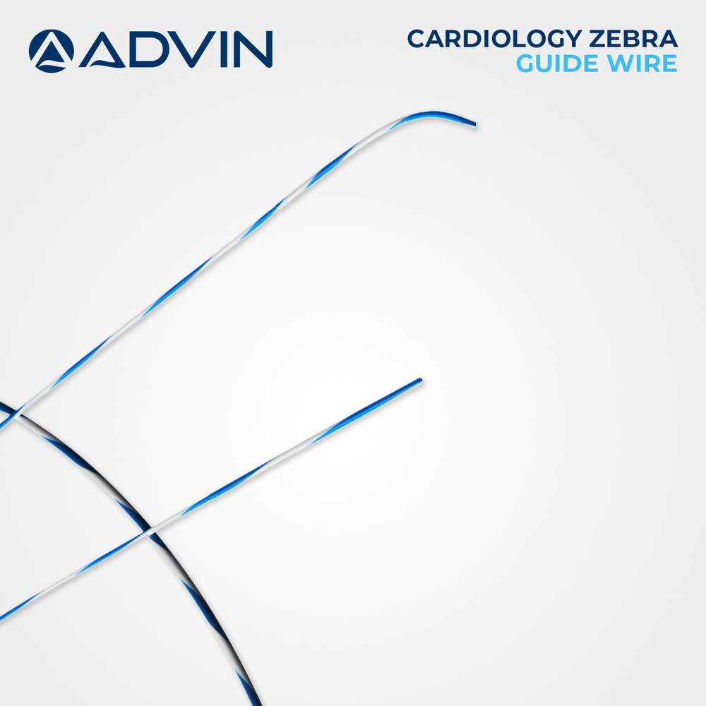 Manual Cardiology Zebra Guide Wire