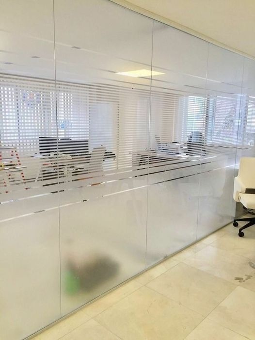 Toughened Glass Partition