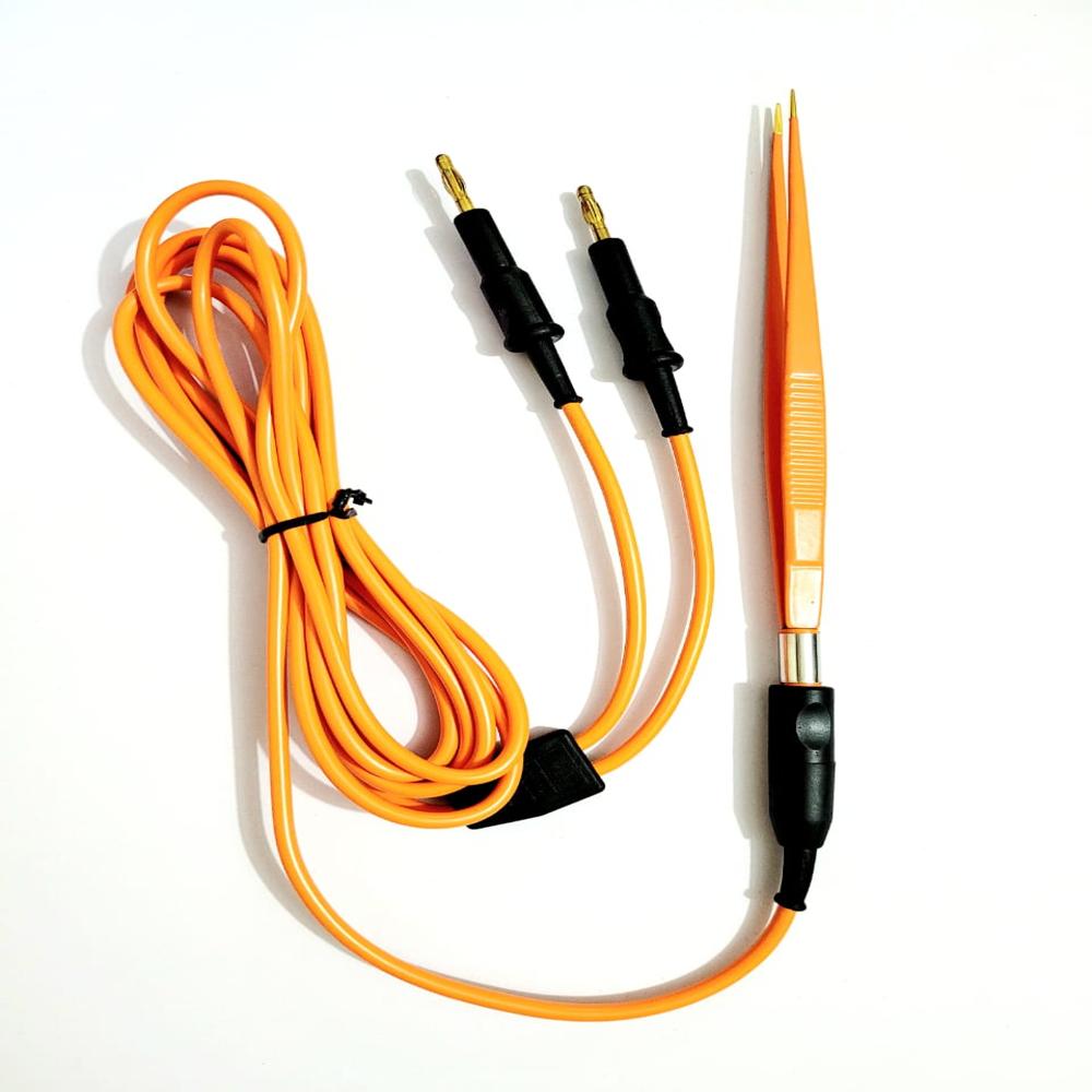 Bipolar Non-Stick Forcep Straight With Bipolar Cable - Operating Type: Manual