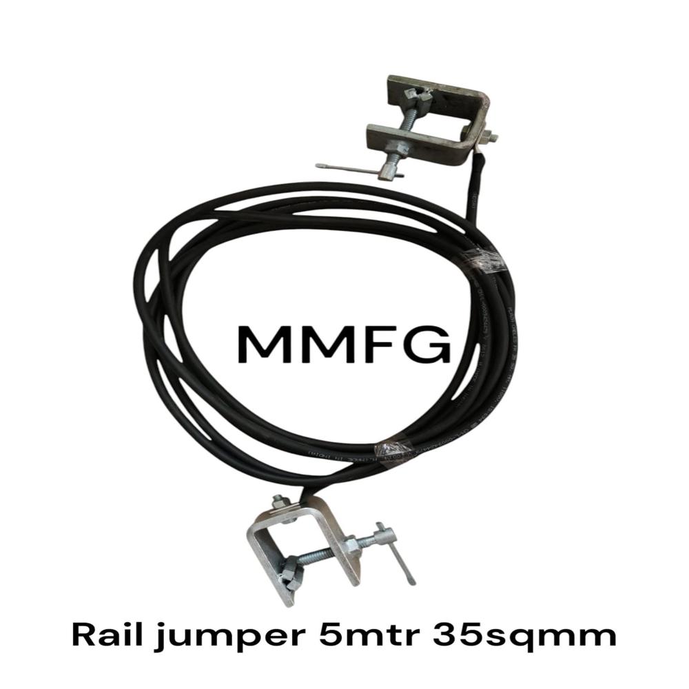 Rail Jumper Clamp - Color: Black