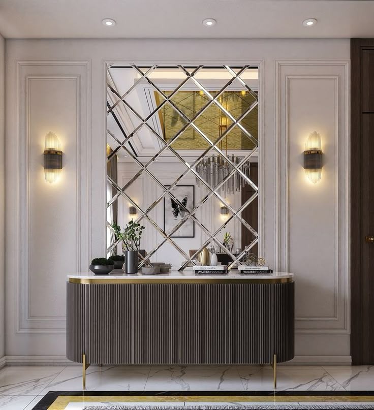 Mirror Wall - Color: Modern