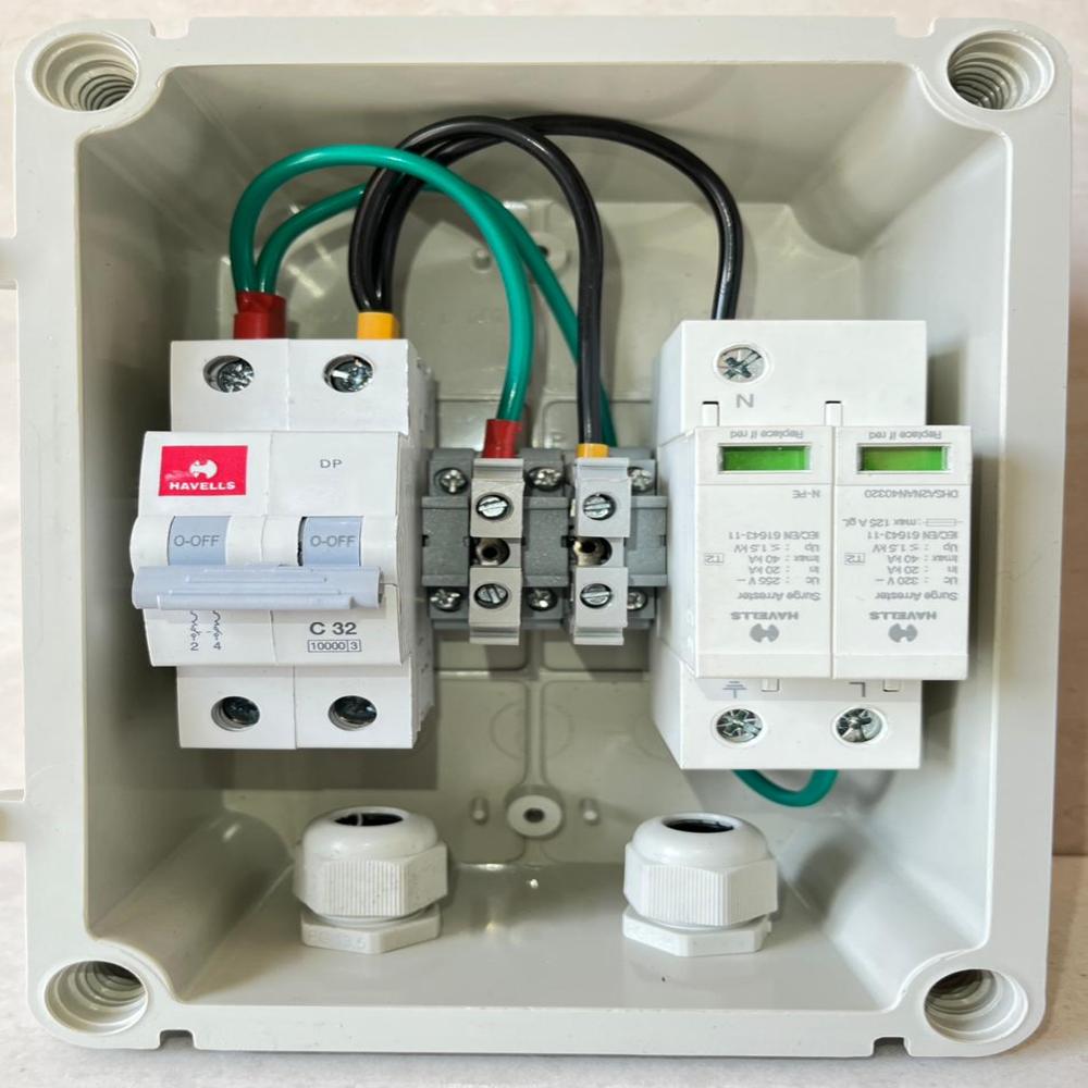 Havells Single Phase 32A Solar ACDB