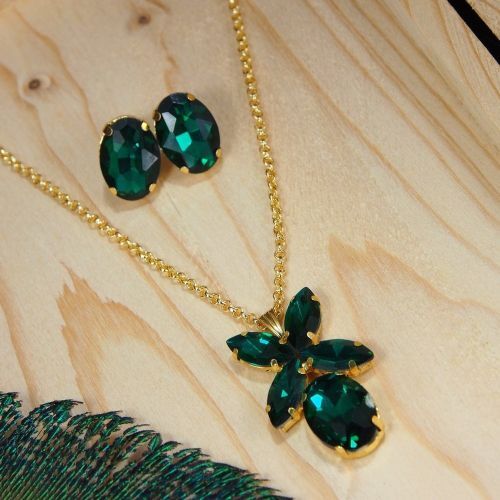 Party Contemporary Layered Necklace Set - Beads Material: Stone