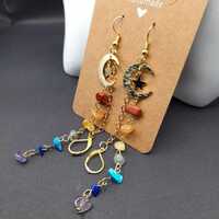 Beaded Chandelier Earrings