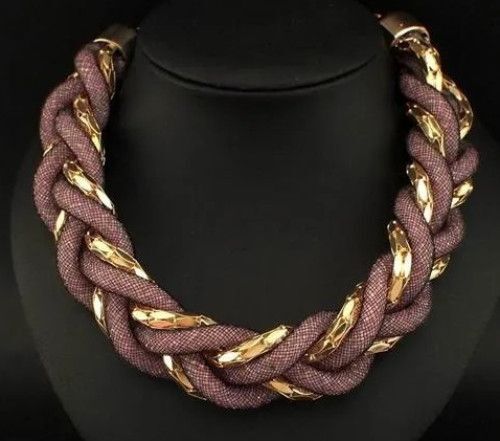 Bold Designer Necklace - Beads Colour: Various Available
