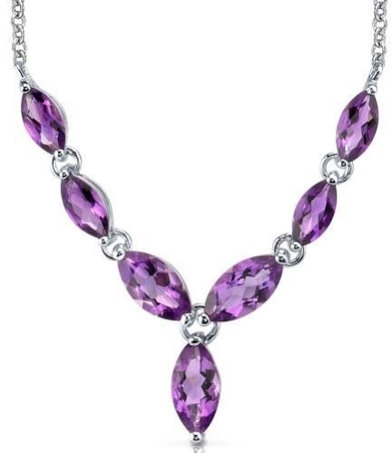 Multi Gemstone Pendant Necklace - Beads Material: Stone