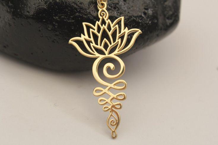 Lotus Flower Neckalce - Color: Different Available