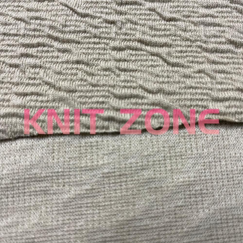 Linen Single Jersey Fabric - Attributes: Washable