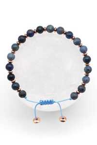 Natural Stone Macrame Knitted Bracelet