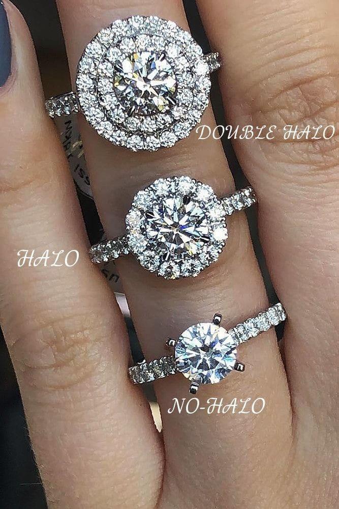 Silver Rhodium-Plated American Diamond Studded Finger Ring - Color: Different Available