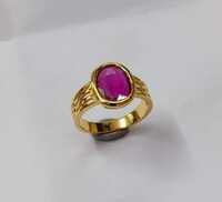 Natural Ruby Stone Ring