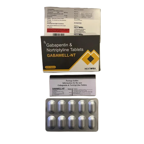 Gabawell Nt Gabapentine And Nortriptyline Tablets - Drug Type: General Medicines