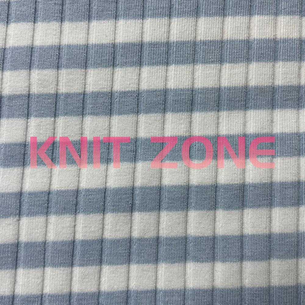 Single Jersey Stripes Fabric - Attributes: Washable