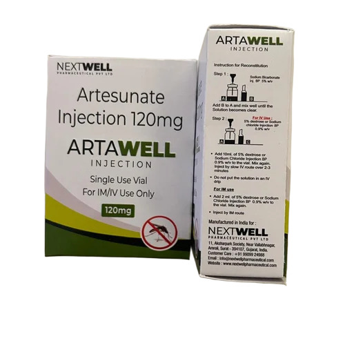 Artawell 120mg Injartesunate Injection 120mg - Dosage Form: Liquid