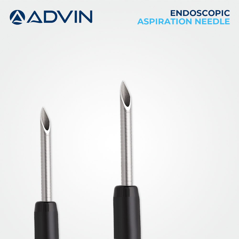 Endoscopic Aspiration Needle - Sterile, Single Use | Sharp Bevelled Tip, Echogenic For Enhanced Ultrasound Visibility, Manual Operation