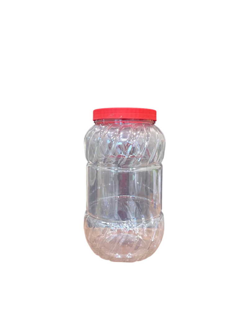 Plastic Transparent Pet Jar - Color: Customized