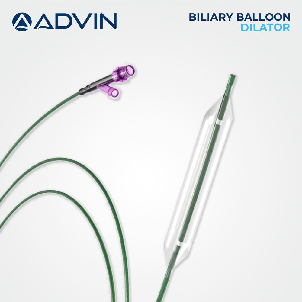 Biliary Balloon Dilator - Hydrophilic Coating, Radiopaque Marker, High Pressure Resistance | Sterile, Single Use, Individually Packed For Ercp