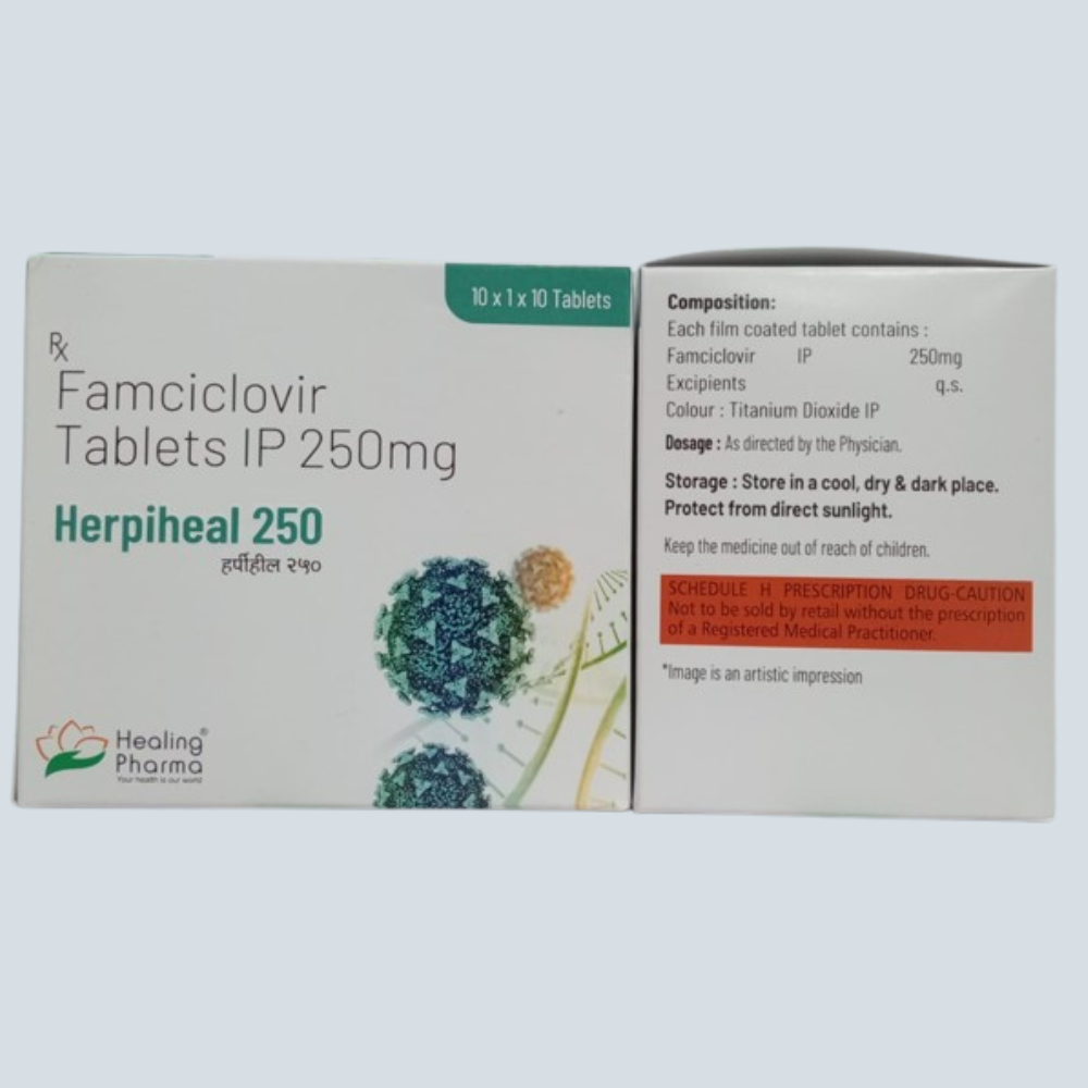 Famciclovir Tablets Ip 250 Mg (herpiheal)
